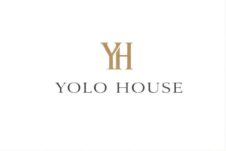 YOLO HOUSE monogram and wordmark